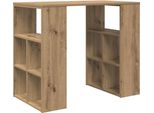 Syfax™ Scrivania Rovere Artigianale 90 X 50 X 75 Cm Legno Multistrato