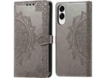 Motorola Moto G56 Cover - Pelle Finta - Flip Cover Imoshion - Grigio