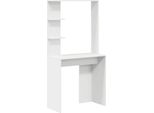 Syfax™ Scrivania Bianco 78,5 X 37 X 154,5 Cm Legno Multistrato