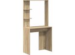 Syfax™ Scrivania Rovere Sonoma 78,5 X 37 X 154,5 Cm Legno Multistrato