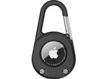Tech-Protect Portachiavi A Moschettone Slidelock Apple Airtag 1 / 2 Nero