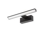 Rabalux Luce Bagno 6W Bianco Naturale 4000K IP44. Nero Loric