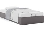 Syfax™ Struttura Letto Pouf Senza Materasso 100X200 Cm Pelle Finta