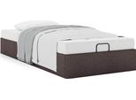 Syfax™ Struttura Letto Pouf Senza Materasso 80X200 Cm In Tessuto