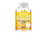 Calcio Vitamina D3 1300Mg (120 Capsule) Integratore Alimentare, Ossa, Articolazioni, Denti, Energia, Sistema Immunitario
