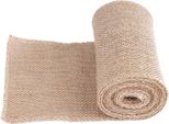 Burlap Roll Natural Wide 5 Cm/10Cm/15Cm Burlap Hessian Jute Ribbon Rolls For Diy Craft Vintage Wedding Home Decorative Christmas Party (Width 15Cm, Length 3 Meters)