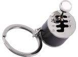 Mini Gear Shifter Mano, Cambio Manuale Portachiavi, Creativo Auto Parte Modello Gear Shifter Portachiavi, Mini Auto Cambio Manopola Ingranaggi Portachiavi In Metallo Per Gli Uomini (Nero)