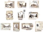 Adesivi Per Scrapbook, Vintage, Decorativi Per Journaling, Album Fotografico, 30 Fogli, Tipo 1