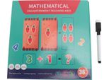 Piastrelle Magnetiche A Frattura, Cerchi, Manipolativo, Educativo, Matematico, Gioco Didattico Per La Scuola Primaria