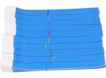 1000 Pezzi Braccialetti Monouso, Impermeabili, Antistrappo, Braccialetti Di Carta Per Eventi Per Bambini, Parco Giochi, Concerto, Blu