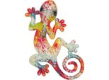 Geco Da Parete, Decorazione, Fortuna, Saggezza, Dipinto A Mano, Resistente Ai Colori, Scultura 3D Di Lucertola Per Frigorifero, Recinti, Verande, LM9001A 3