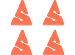 4 Pezzi Linea Subacquea Freccia Marcatore Relitto Grotta Triangolo Abs Forma Guida Corda Indicatore Per Immersione Tecnica Subacquea Arancione