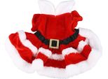 Costume Natalizio Per Cani, Vestito Per Cuccioli, Morbido, Caldo, A Maniche Corte, Abbigliamento Natalizio Per Animali Domestici, Completo Per Cani E Gatti, S