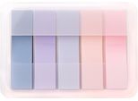 100 Fogli Di Page Makers, 5 Colori, Etichettatura Rapida, Forte Adesione, Note Adesive Indice Estraibili Per L'uso In Ufficio E A Scuola, Cool
