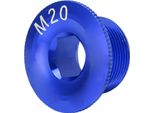 Cansucc Viti Del Coperchio Della Pedivella Della Bicicletta M20, Tappo A Vite In Lega Di Alluminio Resistente Alla Corrosione, Blu