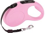 Guinzaglio Automatico Retrattile Per Cani, 4,6 M, Corda Di Trazione Retrattile Per Animali Domestici Con Impugnatura Antiscivolo, Rosa