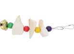 Gioco Da Masticare Per Uccelli, Integratore Naturale Di Calcio Colorato, Per Affilare I Denti, Per Pappagalli, Giocattolo Da Masticare A Forma Di Calamaro Con Campana, S