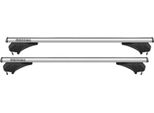 Menabo | Barre Portatutto - Audi Q7 (4L) 2005-2015 - Lunghezza 135 Cm - Alluminio - Argento - Ariem Silver Xl
