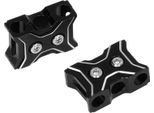 2 Pezzi Rc Car Cable Manager Squisita Lega Di Alluminio Leggero Filo Fibbia Per Il Controllo Della Batteria Del Motore Nero