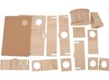 Casetta In Legno Per Criceti, Piattaforma Resistente All'usura Con Nascondiglio Per Piccoli Animali Domestici, Conigli Cincillà