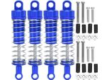 4 Parti/Set Ammortizzatore In Lega Di Alluminio Molla Ammortizzatore Accessori Per Mn 1/12 D90 Rc Carblue