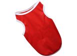 Camicia Per Animali Domestici, Morbida, Traspirante, Ad Asciugatura Rapida, Simpatico Gilet Sportivo Per Cani, Abbigliamento Per Cuccioli, Festa Quotidiana, Rosso, M