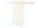 10 M Filo Di Perle Artificiali, Filo Lungo Di Perle, Filo Di Perle Artificiali, Perle, Filo Per Ghirlanda, Decorazione Di Matrimonio Fai Da Te, Perle Di Imitazione Abs, Filo Decorativo (4MM Beige)