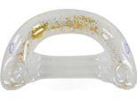 Cuscino Galleggiante Durevole Della Piscina Gonfiabile, Materasso Del Letto, Giocattolo Dell'acqua Di Estate Con Il Lustrino Dorato