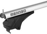 Menabo | Barre Portatutto - Hyundai Ix35 (Barra Incollata) 2010-2013 - Lunghezza 135 Cm - Alluminio - Argento - Ariem Silver Xl