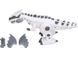Animale Elettrico Giocattolo, A Piedi, Lampeggiante, Simulazione Sonora, Tyrannosaurus Rex, Dinosauro Meccanico, Bianco