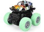 Mini Veicolo Fuoristrada A Inerzia Con Quattro Ruote Motrici, Giocattolo Per Bambini, Arrampicata, Auto Acrobatica, A Prova Di Incidente, Verde