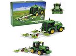 Set Di Blocchi Da Costruzione Coil, Blocchi Da Gioco, Set Da Costruzione, Blocchi Da Gioco, Macchine Agricole, Blocchi Di Bloccaggio, Parti Mobili, Voltafieno, 500 Pezzi.