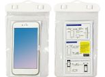 Borsa Impermeabile Per Telefoni Cellulari, Borsa Universale Per Telefoni Cellulari Per Immersioni Subacquee, Bianco Incandescente
