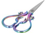 Forbici Retrò In Acciaio Inox Ricamo Artigianale Fai Da Te Ago Arte Lavoro Cucito Fornituremulticolore