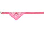 Gatto, Gatto, Cane Di Piccola Taglia, Bavaglino, Salvietta, Collare Regolabile Per Animali Domestici (Rosa M)