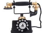 Decorazione Telefonica Retrò, Antico Telefono Fisso Con Cavo, Telefono Vintage Con Quadrante Girevole, Modello Per Casa, Caffè, Bar, Ristorante
