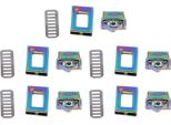 5 Set Di Chiusure A Torsione, Colorate, Rettangolari, Resistenti, Squisite Chiusure Per Borse A Spalla, Borse E Borsette Fatte Da Sé