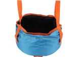 Secchio Pieghevole Con Manico, Lavabo Portatile Pieghevole, Contenitore D'acqua Leggero Per Campeggio, Escursioni, Pesca, Blu