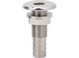 Raccordo Di Uscita Dell'acqua In Acciaio Inox Per Uso Esterno, Fondo Dello Scafo Della Barca, Accessori Per Lo Scarico Della Sentina Dello Yacht, Accessori MJS022-1/2 Pollici