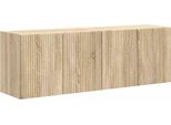 Syfax™ Mobile Tv Da Parete 2 Pcs Rovere Sonoma 59,5 X 31 X 40 Cm