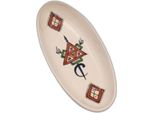 Ovale Piatto Sahel Beige - L 24 Cm