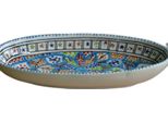 Plat Ovale Virgin Royal - L 20 Cm