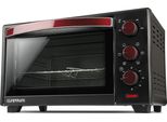 G3 Ferrari Il Moro 20 Plus Forno Elettrico 20L Nero E Bordeaux Con Grill E Convezione