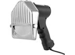 Affettatrice Elettrica - Affettatrice Multiuso - Spessore Di Taglio Continuo Da 0 A 10 Mm - Lama In Acciaio Inox - Impugnatura Ergonomica - Facile Da Pulire