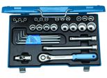 Set Di Chiavi A Bussola Gedore 1/2" 31 Pezzi 5/16-1.1/4AF D 19 WAU-20"
