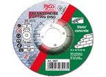 Bgs Disco Da Taglio Per Pietra Ø 115 X 2,5 X 22,2 Mm Tipo 42 - 3927