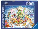 Puzzle Di Natale Disney Ravensburger 19287 - 1000 Pezzi Da 14 Anni