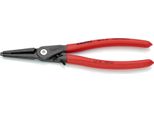 Knipex 48 31 J3 Pinza Di Precisione Per Anelli Interni In Fori Forati Con Protezione Antitrazione Grigia Atramentata 225 Mm