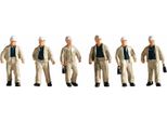 Noch Miner, Set Di Figure H0 Per Modellismo, Dipinte A Mano E Ricche Di Dettagli Per Scene Industriali E Minerarie