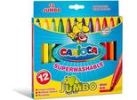 Carioca Jumbo Marcatore Extra Grassetto Multicolore 12 Pz